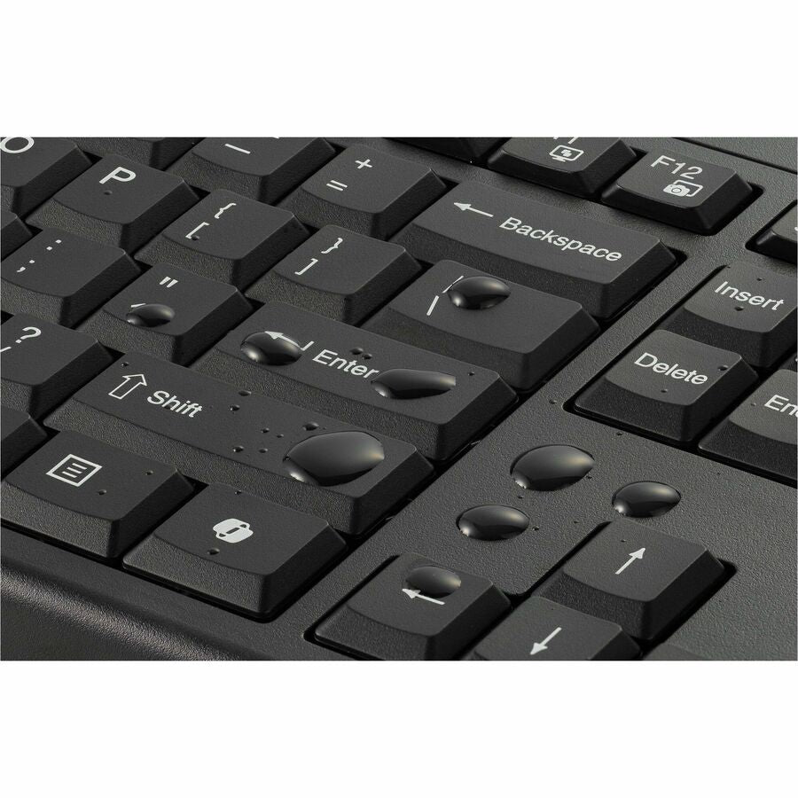Kensington KB270 EQ Rechargeable AI keyboard with Copilot Key — K75558NA
