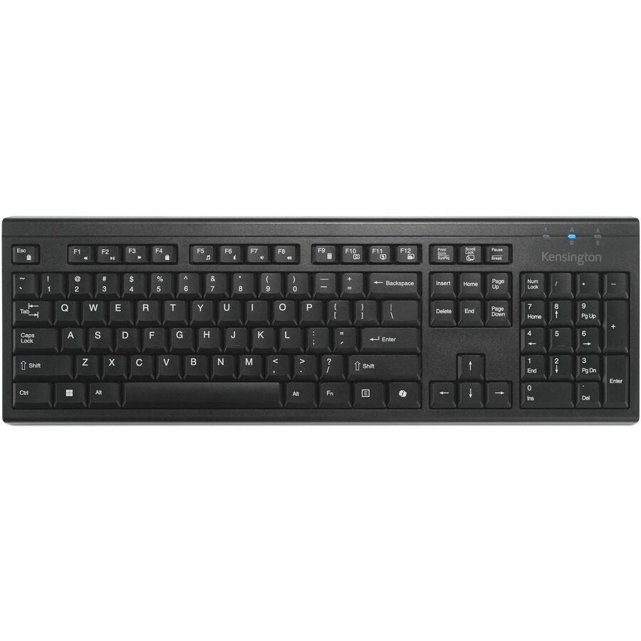 Kensington KB270 EQ Rechargeable AI keyboard with Copilot Key — K75558NA