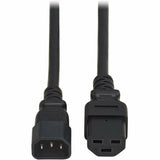 Eaton Tripp Lite Series Power Cord, C14 to C21 - Heavy-Duty, 15A, 250V, 14 AWG, 3 ft. (0.9 m), Black — P037-003