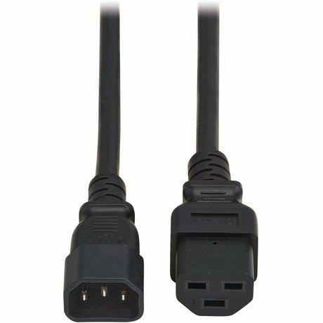Eaton Tripp Lite Series Power Cord, C14 to C21 - Heavy-Duty, 15A, 250V, 14 AWG, 3 ft. (0.9 m), Black — P037-003