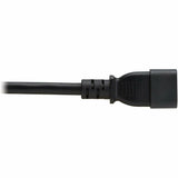Eaton Tripp Lite Series Power Cord, C14 to C21 - Heavy-Duty, 15A, 250V, 14 AWG, 3 ft. (0.9 m), Black — P037-003