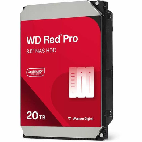 WD Red Pro WD202KFGX 20 TB Hard Drive - 3.5" Internal - SATA - Conventional Magnetic Recording (CMR) Method — WD202KFGX