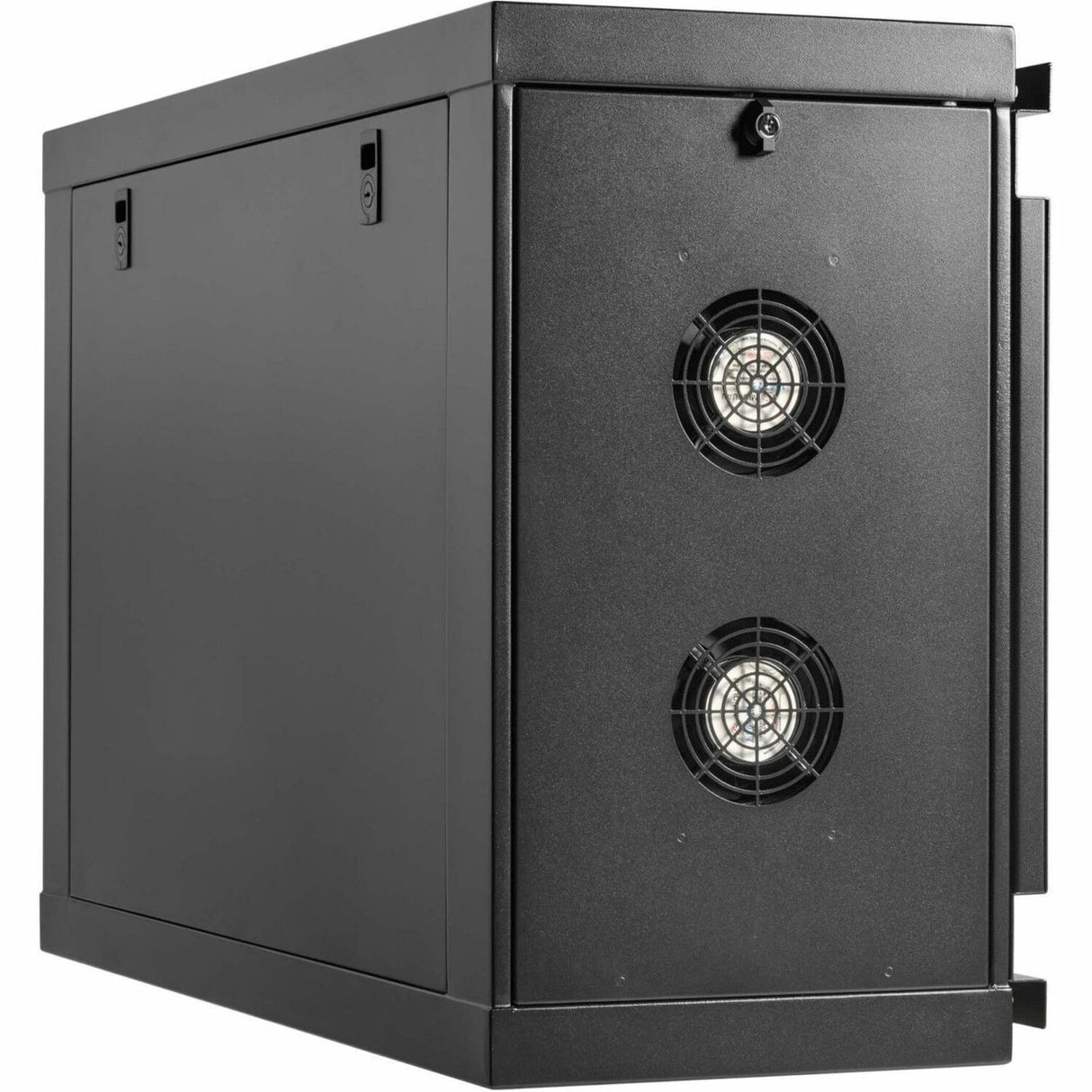 Eaton Tripp Lite Series SmartRack 9U Low-Profile Side-Mount Wall-Mount Mini Rack Enclosure, Black — SRW9USM