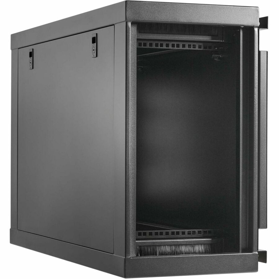 Eaton Tripp Lite Series SmartRack 9U Low-Profile Side-Mount Wall-Mount Mini Rack Enclosure, Black — SRW9USM