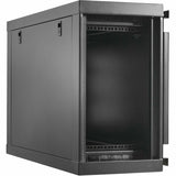 Eaton Tripp Lite Series SmartRack 9U Low-Profile Side-Mount Wall-Mount Mini Rack Enclosure, Black — SRW9USM