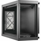 Eaton Tripp Lite Series SmartRack 9U Low-Profile Side-Mount Wall-Mount Mini Rack Enclosure, Black — SRW9USM
