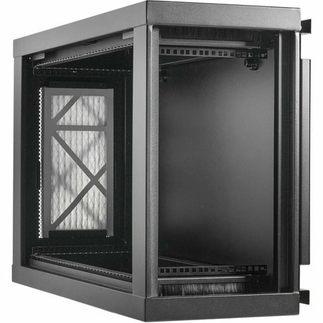 Eaton Tripp Lite Series SmartRack 9U Low-Profile Side-Mount Wall-Mount Mini Rack Enclosure, Black — SRW9USM