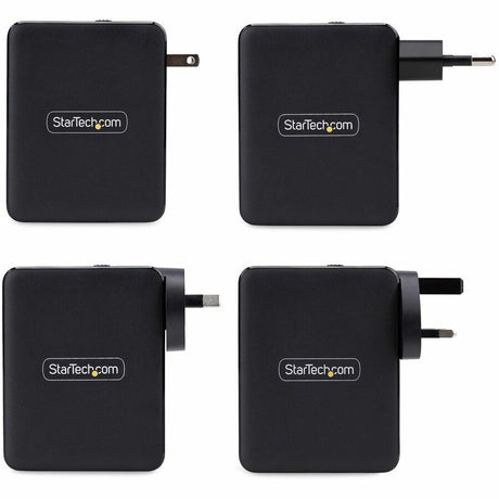 StarTech.com 140W USB-C Wall Charger, 3x USB-C/1x USB-A, PD 3.1 International GaN Power Adapter for MacBook Pro/Max/Dell XPS/Inspiron — 3114GCU-WALL-CHARGER