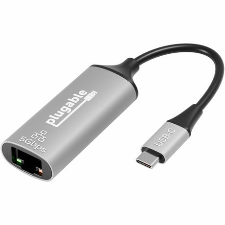 Plugable 5Gbps USB-C Ethernet Adapter - 5000Mbps Wired Network for Windows, macOS, and ChromeOS Laptops and Desktops — USBC-E5000