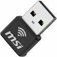 MSI GUAX18N IEEE 802.11 a/b/g/n/ac/ax Dual Band Wi-Fi Adapter for Computer, Notebook — AX1800NANOWIFIUSB