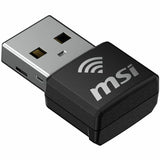 MSI GUAX18N IEEE 802.11 a/b/g/n/ac/ax Dual Band Wi-Fi Adapter for Computer, Notebook — AX1800NANOWIFIUSB