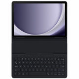 Samsung Keyboard/Cover Case (Book Fold) Samsung Galaxy Tab A9+ Tablet - Black — EF-DX211UBEGUJ