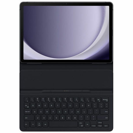 Samsung Keyboard/Cover Case (Book Fold) Samsung Galaxy Tab A9+ Tablet - Black — EF-DX211UBEGUJ