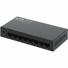 Eaton Tripp Lite Series 8-Port 10/100/1000 Mbps Desktop Gigabit Ethernet Unmanaged Switch, Metal Enclosure — NG8-1