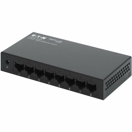 Eaton Tripp Lite Series 8-Port 10/100/1000 Mbps Desktop Gigabit Ethernet Unmanaged Switch, Metal Enclosure — NG8-1