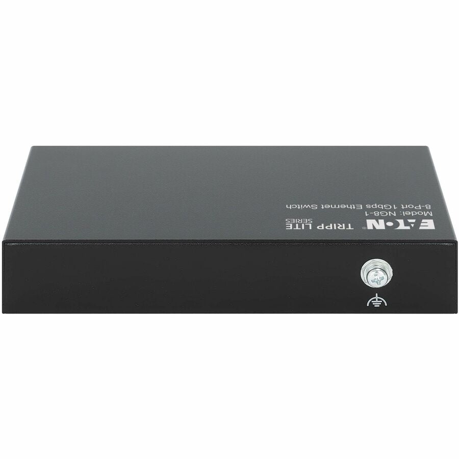 Eaton Tripp Lite Series 8-Port 10/100/1000 Mbps Desktop Gigabit Ethernet Unmanaged Switch, Metal Enclosure — NG8-1