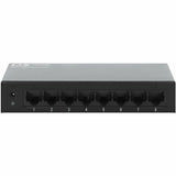 Eaton Tripp Lite Series 8-Port 10/100/1000 Mbps Desktop Gigabit Ethernet Unmanaged Switch, Metal Enclosure — NG8-1