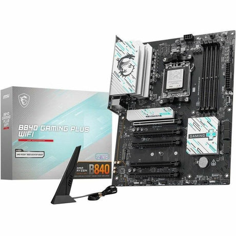 MSI B840 GAMING PLUS WIFI Gaming Desktop Motherboard - Intel B840 Chipset - Socket AM5 - ATX — B840GPW