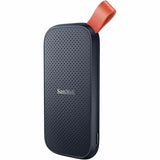 SanDisk SDSSDE30-2T00-G26 2 TB Portable Solid State Drive - External - Black — SDSSDE30-2T00-G26