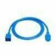 Eaton Tripp Lite Series Power Cord, C20 to C21 - Heavy-Duty, 20A, 250V, 12 AWG, 5 ft. (1.5 m), Blue — P035-005-ABL