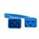 Eaton Tripp Lite Series Power Cord, C20 to C21 - Heavy-Duty, 20A, 250V, 12 AWG, 5 ft. (1.5 m), Blue — P035-005-ABL
