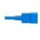 Eaton Tripp Lite Series Power Cord, C20 to C21 - Heavy-Duty, 20A, 250V, 12 AWG, 5 ft. (1.5 m), Blue — P035-005-ABL