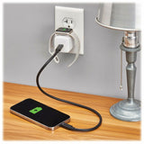 Eaton Tripp Lite Series 30W USB-C Wall & Travel Charger with Apple Watch Pad - MFi Certified, Compact 1-Port Design - White — U280MS-2N1-WH2