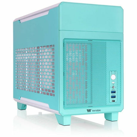 Thermaltake TR100 Mint Strawberry Mini Tower Chassis — CA-11A-00SLNN-00