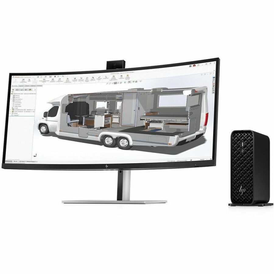 HP Z2 G1i Workstation - Intel Core Ultra 7 265K - 32 GB - 1 TB SSD - Mini PC - Black — BM6N1UT#ABA