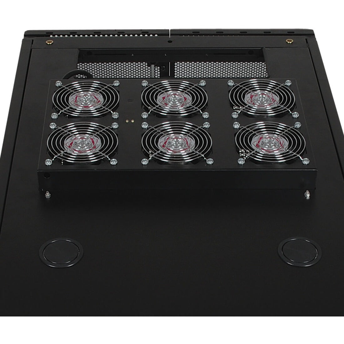 Eaton Tripp Lite Series SmartRack Roof-Mounted Fan Panel - 6-120V high-performance fans; 630 CFM, 5-15P plug — SRFANROOF