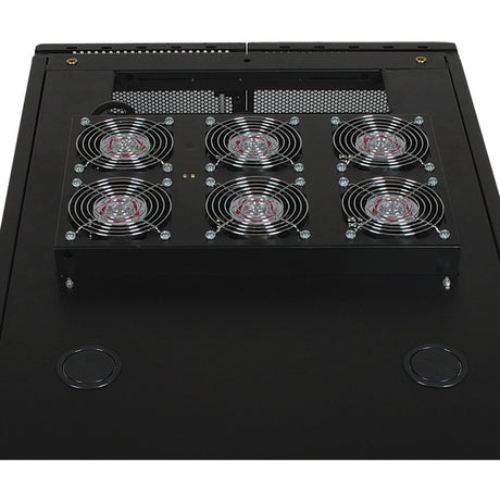 Eaton Tripp Lite Series SmartRack Roof-Mounted Fan Panel - 6-120V high-performance fans; 630 CFM, 5-15P plug — SRFANROOF