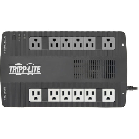 Eaton Tripp Lite Series 750VA 450W Line-Interactive UPS - 12 NEMA 5-15R Outlets, AVR, 120V, 50/60 Hz, USB, Desktop/Wall Mount — AVR750U