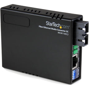 StarTech.com 10/100 Fiber to Ethernet Media Converter Multi Mode SC 2 km — MCM110SC2