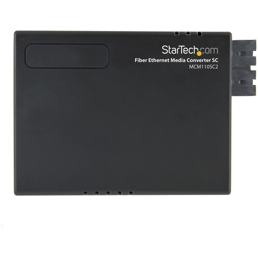 StarTech.com 10/100 Fiber to Ethernet Media Converter Multi Mode SC 2 km — MCM110SC2