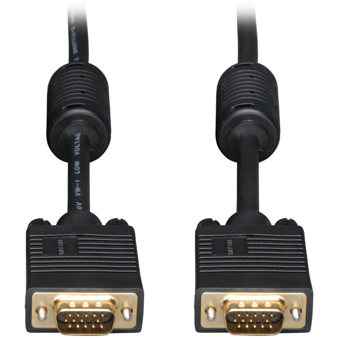 Eaton Tripp Lite Series VGA High-Resolution RGB Coaxial Cable (HD15 M/M), 20 ft. (6.09 m) — P502-020