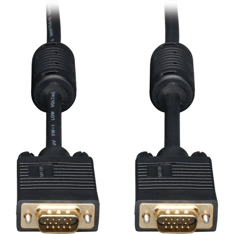 Eaton Tripp Lite Series VGA High-Resolution RGB Coaxial Cable (HD15 M/M), 20 ft. (6.09 m) — P502-020