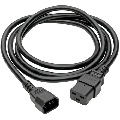 Eaton Tripp Lite Series Power Cord, C19 to C14 - Heavy-Duty, 15A, 250V, 14 AWG, 6 ft. (1.83 m), Black — P047-006