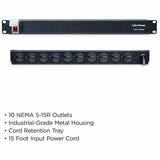 CyberPower CPS1215RM Single Phase 100 - 120 VAC 15A Basic PDU — CPS-1215RM