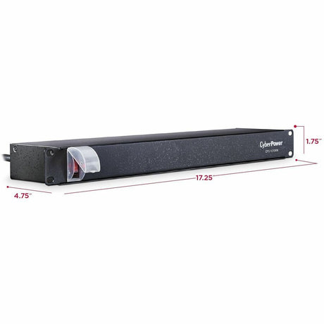 CyberPower CPS1215RM Single Phase 100 - 120 VAC 15A Basic PDU — CPS-1215RM