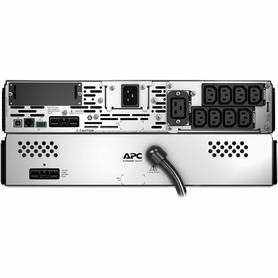 APC Smart-UPS X, Line Interactive, 2200VA, Rack/tower convertible 2U, 208V-230V, 8x C13+1x C19 IEC, SmartSlot, Extended runtime — SMX2200RMHV2U