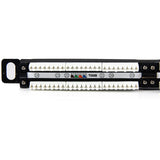 StarTech.com 24 Port 0.5U Cat5e Patch Panel - RJ45 Ethernet Rackmount Cat 5e 110 Patch Panel — PANELHU24