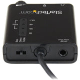 StarTech.com USB Stereo Audio Adapter External Sound Card with SPDIF Digital Audio — ICUSBAUDIO2D