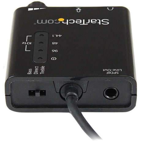 StarTech.com USB Stereo Audio Adapter External Sound Card with SPDIF Digital Audio — ICUSBAUDIO2D
