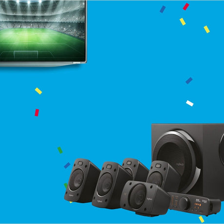 Logitech Z906 5.1 Speaker System - 500 W RMS — 980-000467