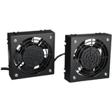 Eaton Tripp Lite Series SmartRack Wall-Mount Roof Fan Kit - 2-120V high-performance fans; 210 CFM; 5-15P plug — SRFANWM