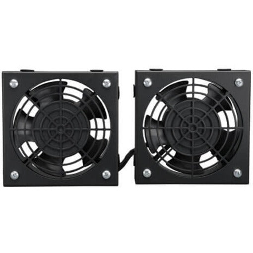 Eaton Tripp Lite Series SmartRack Wall-Mount Roof Fan Kit - 2-120V high-performance fans; 210 CFM; 5-15P plug — SRFANWM