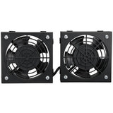 Eaton Tripp Lite Series SmartRack Wall-Mount Roof Fan Kit - 2-120V high-performance fans; 210 CFM; 5-15P plug — SRFANWM