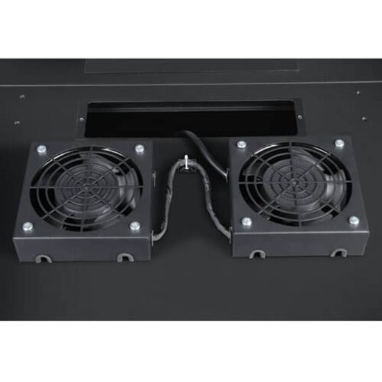 Eaton Tripp Lite Series SmartRack Wall-Mount Roof Fan Kit - 2-120V high-performance fans; 210 CFM; 5-15P plug — SRFANWM