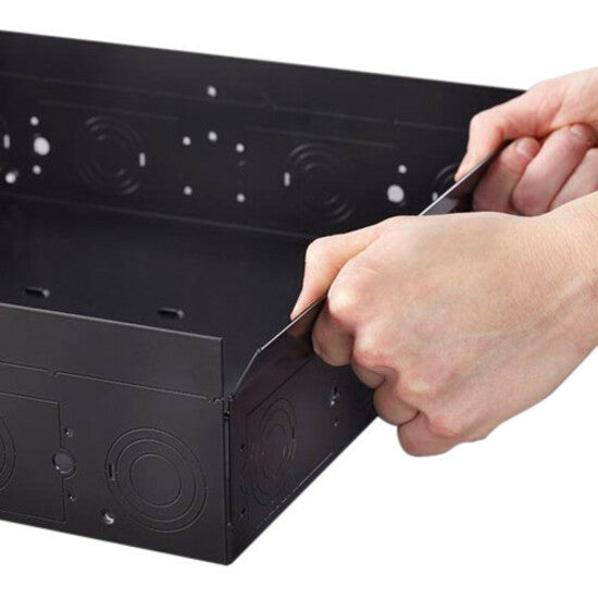 Chief Proximity In-Wall Storage Box with Flange and Cover - For Flat Panel Displays - White — PAC525FCW