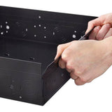Chief Proximity In-Wall Storage Box with Flange and Cover - For Flat Panel Displays - White — PAC525FCW